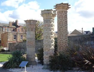 The Portobello Coade Stone Pillars
