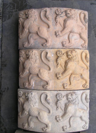 The Portobello Coade Stone Pillars