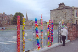The Portobello Coade Stone Pillars